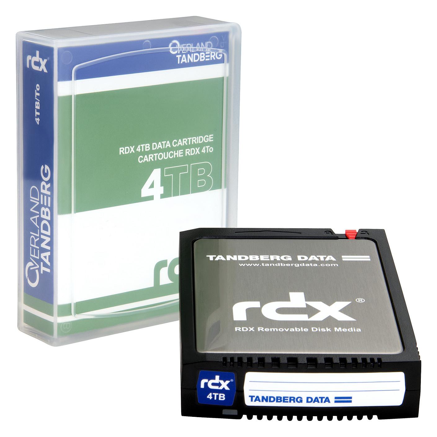 Medium ruajtjeje Tandberg Data 8824-RDX, RDX HDD, 4 TB - Zezë - 5
