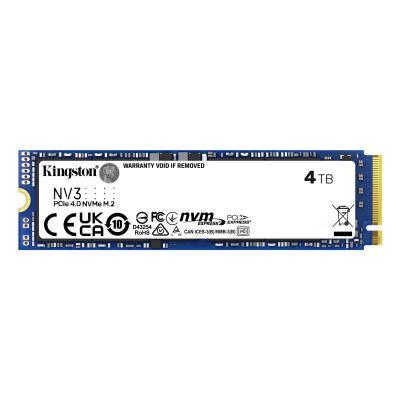 SSD e Brendshme Kingston NV3, 4TB, M.2 2280, PCIe 4.0 x4 NVMe, 6000/5000 MB/s - 3