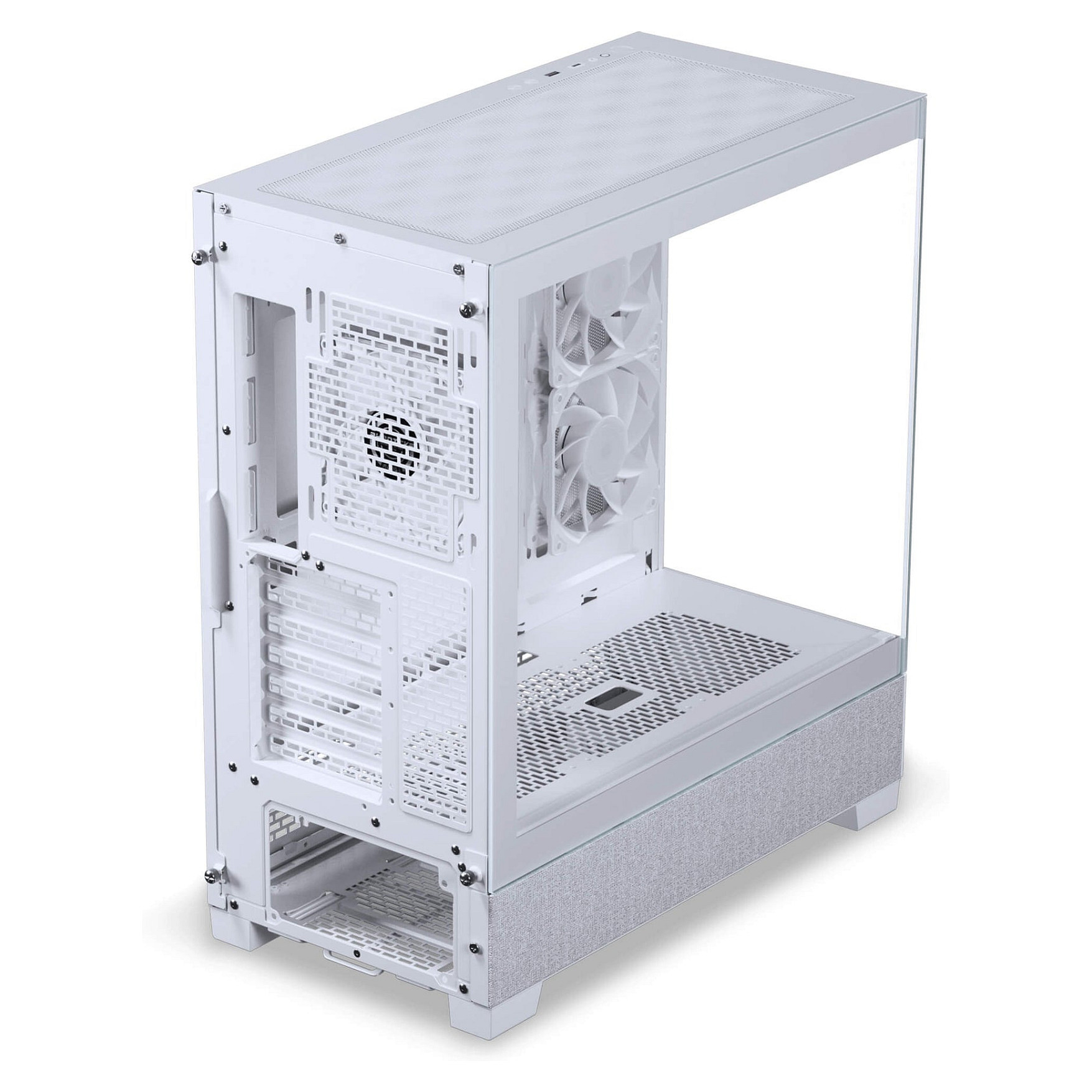 Kasë Phanteks XT View Matrix / Midi Tower / E-ATX / 600-LED Matrix / Tempered Glass - Bardhë - 7