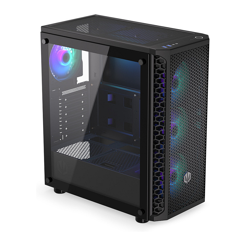 Kasë PC ENDORFY Signum 300 ARGB / Tower / 4x 120mm ARGB Fan / Radiator 360mm - Zezë - 6