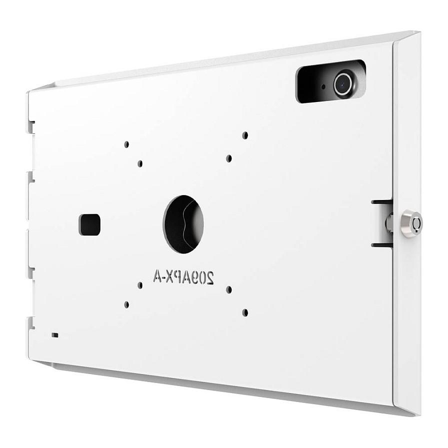 Mbajtës për Tablet Compulocks Apex / iPad 10.9" Gen. 10 / iPad 11" A16 / Montim në Mur / i Kyçshëm / Kornizë Metalike / VESA 75×75 & 100×100 mm - Bardhë - 2