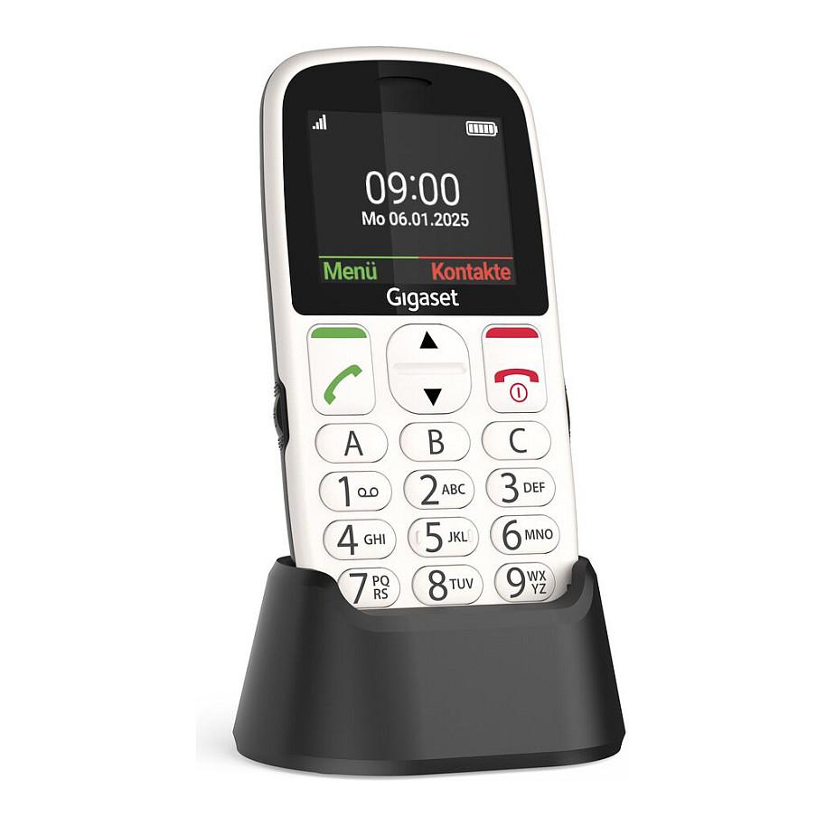 Telefon i Thjeshtë Gigaset GL395, 2G, Ekran 2.2" TFT me Ngjyra, 32MB RAM, 32MB Memorie, Buton SOS, IP44 - Bardhë - 6