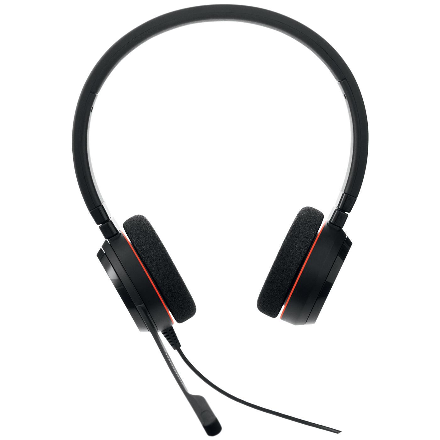 Kufje me kabllo Jabra Evolve 20 / 4999-823-169 / USB-C + USB-A Adapter / Noise Cancelling Microphone - Zezë - 2