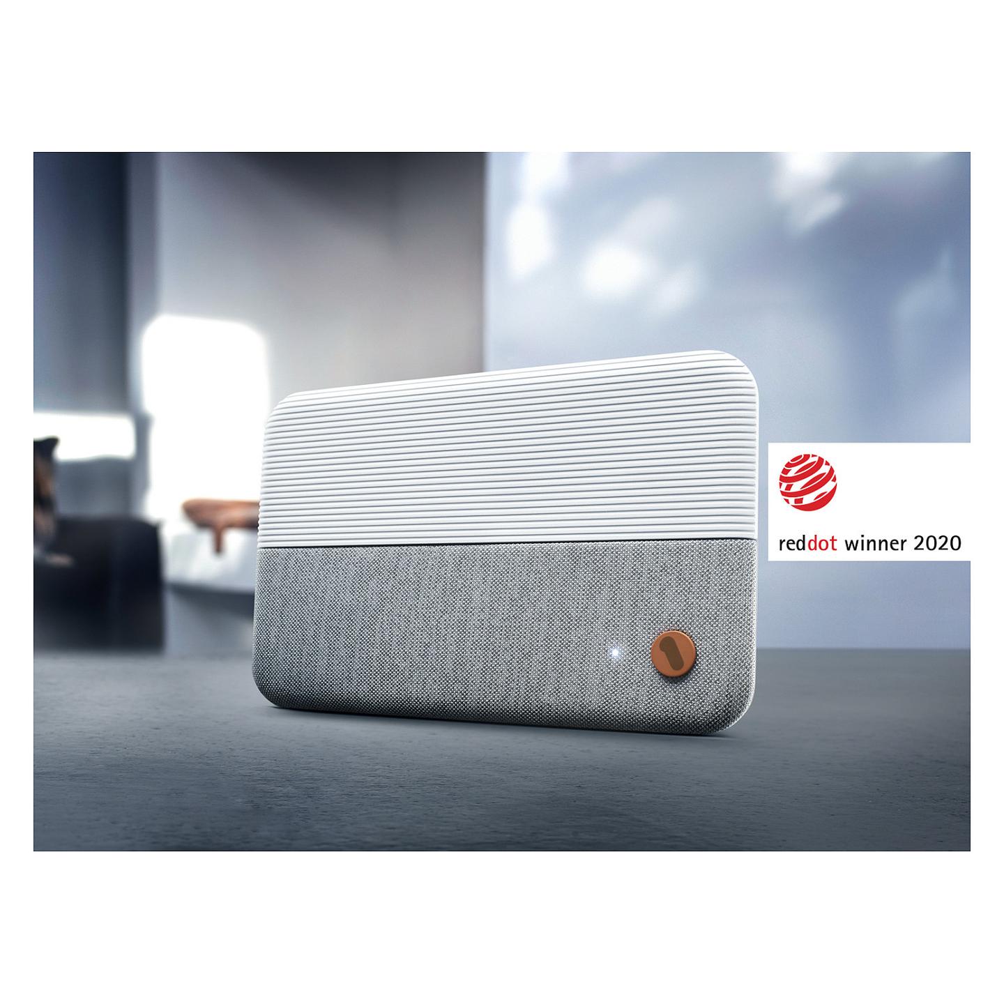 Antenë e brendshme për TV One For All SV9436-5G, DVB-T2, pritje 360°, rezolucion deri në 4K UHD, filtër 3G/4G/5G, kabllo koaksiale 1.8 m - Bardhë - 2