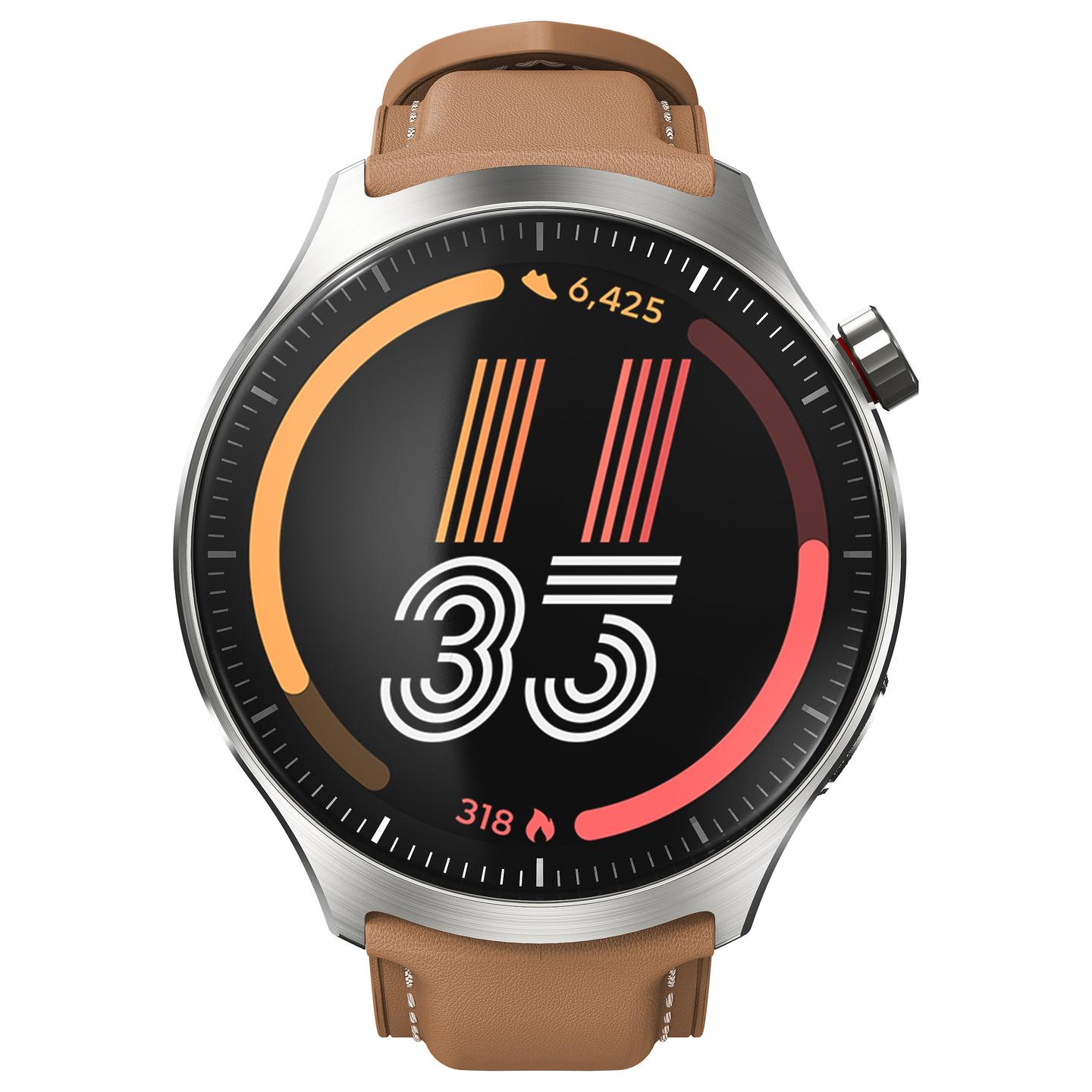 Orë e Mençur Motorola moto watch ultra, 1.5", pOLED, 32GB, Snapdragon W5+ Gen 1, LTE, Wi-Fi, GPS - Argjend/Gjelbër - 6