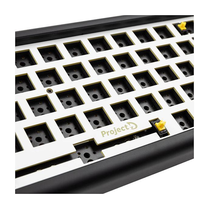 Tastierë Gaming Ducky Tinker65 Barebone 65% / Mekanike / Hot-Swap / Gasket Mount / RGB / USB-C / 1000Hz - Zezë - 5