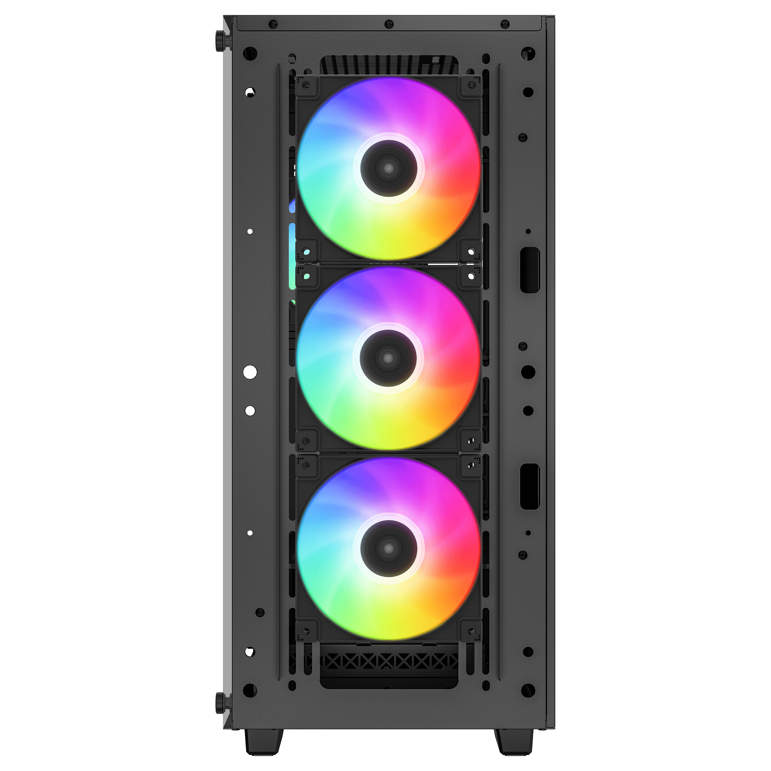 Kasë PC DeepCool CC560 ARGB V2 / Midi Tower / ATX / 4x 120mm ARGB Fan - Zezë - 4