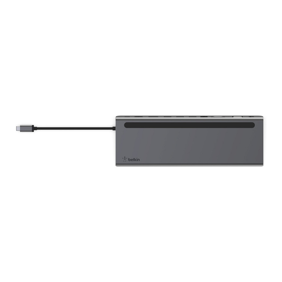 Docking Station për Laptop Belkin CONNECT 11-in-1 / USB-C / HDMI+DisplayPort+VGA / Gigabit Ethernet / 100W PD - Hiri - 4