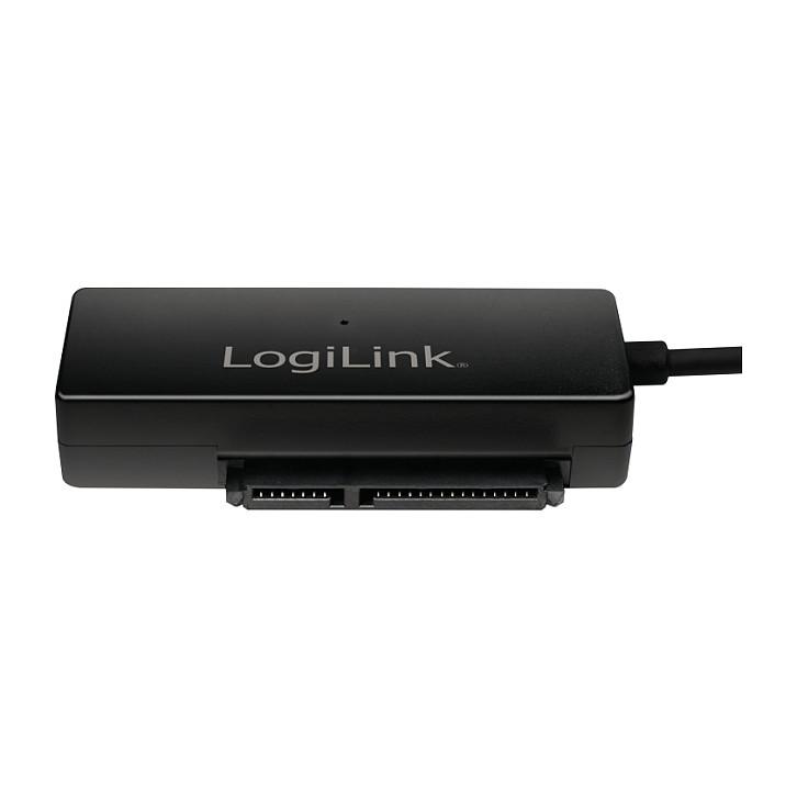 Adapter USB 3.0 në SATA LogiLink me OTB - Zezë - 4