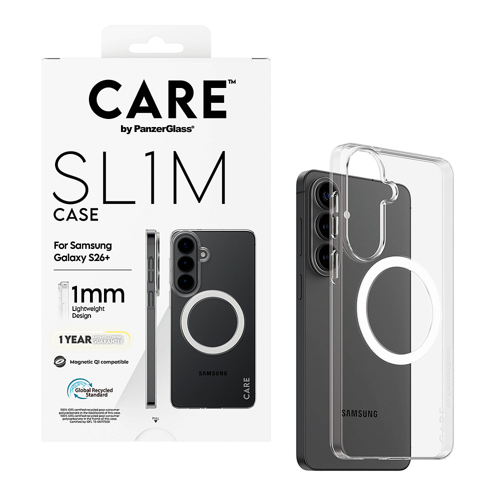Aksesorë për telefon PanzerGlass CARE / SL1M Case / Samsung Galaxy S26+- Transparente - 5
