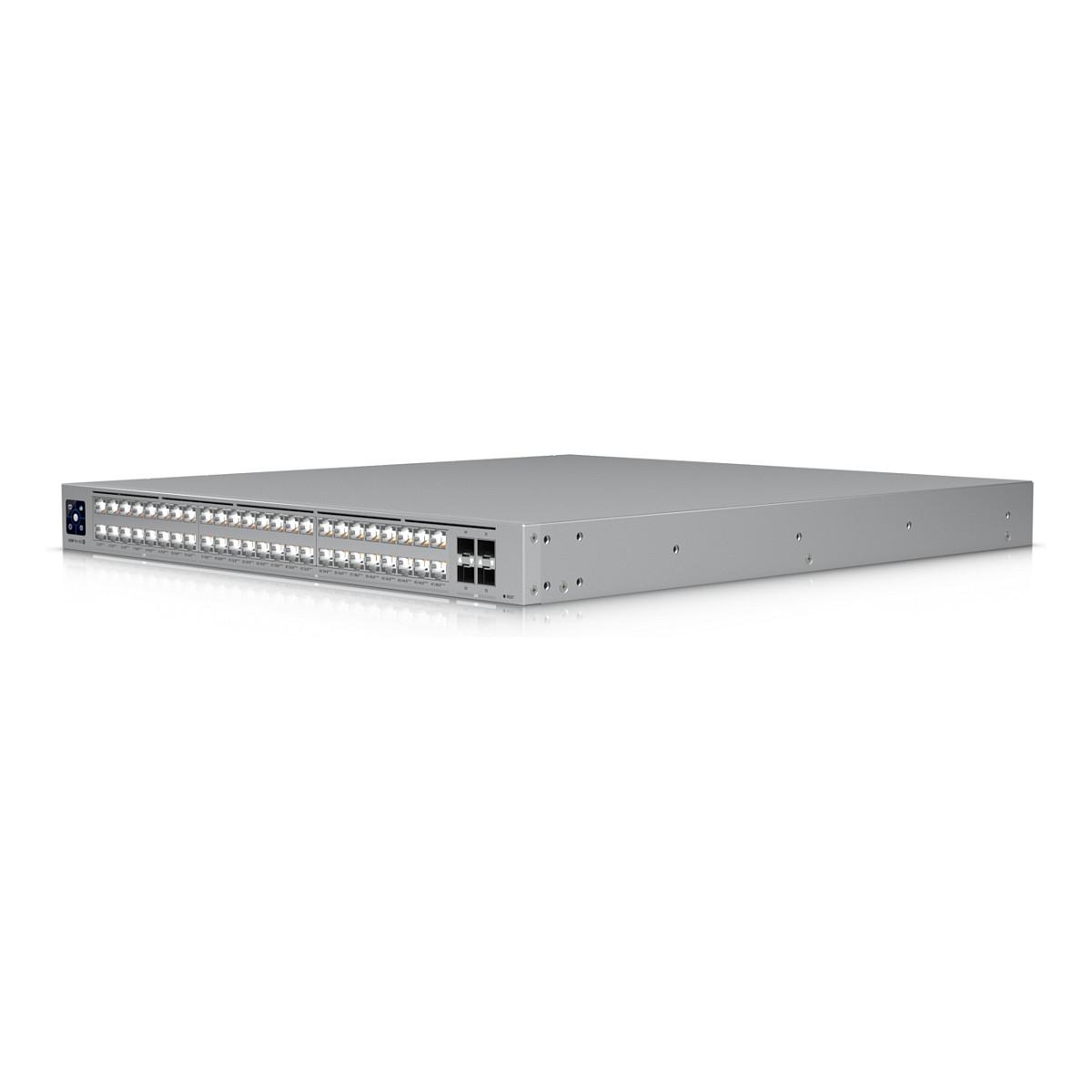 Switch Ubiquiti UniFi Pro XG 48 PoE, 16x 2.5GbE PoE+++, 32x 10GbE PoE+++, 4x 25G SFP28, PoE 1080W, Switching Capacity 920Gbps, Layer 3 Managed, Rackmount 1U - Hiri - 7