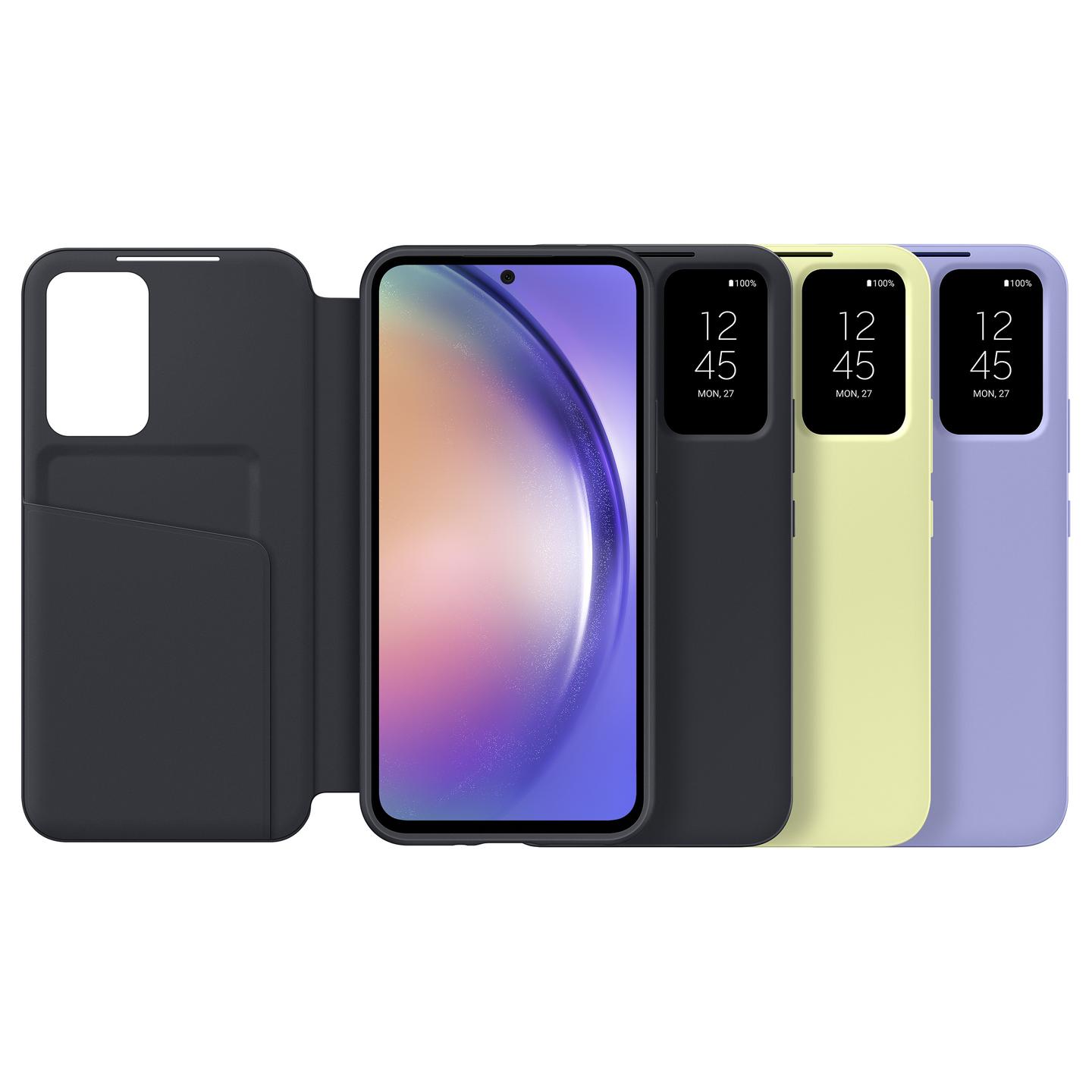 Case për Telefon Samsung EF-ZA546 / Smart View Wallet Case / Galaxy A54 5G - Lime - 6