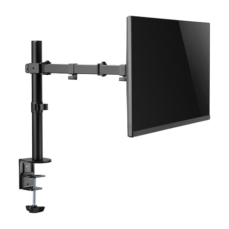 Mbajtëse për Monitor LogiLink BP0043 / 1 Monitor / 17–32" / deri 8kg / 3 Nyje / VESA 75x75 & 100x100 / Rotacion 360° - Zezë - 4