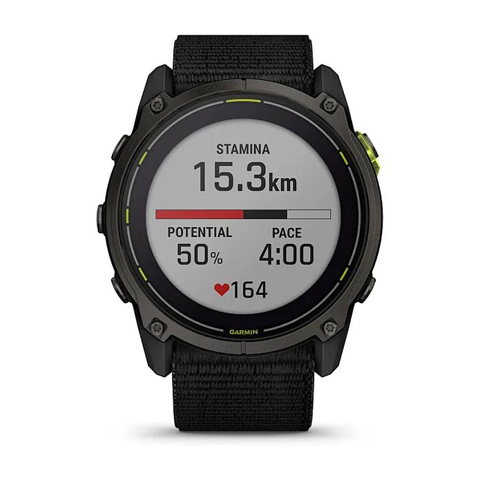 Orë e mençur Garmin Enduro 3, 51mm, Solar, Sapphire, Titanium, GPS, 32GB - Zezë/Hiri - 5
