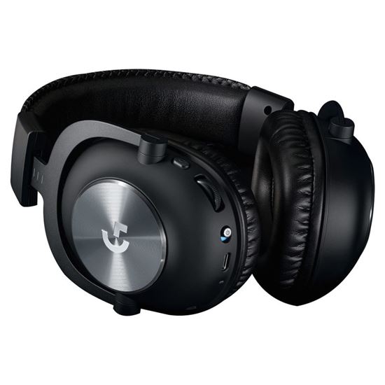 Kufje Gaming Logitech G Pro X / Wireless / Over-Ear / 2.4GHz / 50mm PRO-G / 370g – Zezë - 3