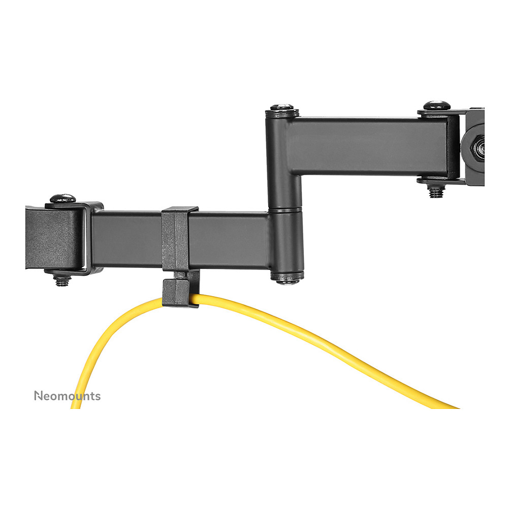 Mbajtëse për TV Neomounts FL40-450BL11 / 17"-32" / 8kg / VESA 75x75-100x100 / Për Shtyllë / Full Motion - Zezë - 9