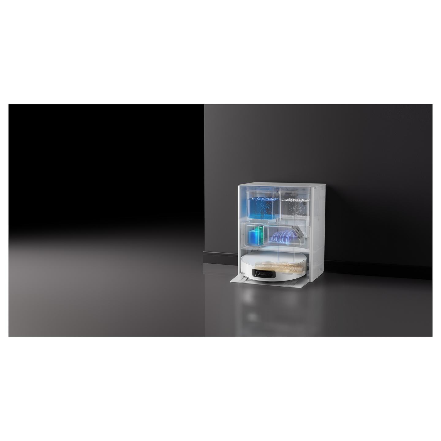 Fshesë Robotike Dreame Aqua10 Ultra Track Complete / 25,000Pa / TrackSync™ / OmniSight™ / Pastrim me Vakum dhe Larje – Bardhë - 12