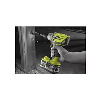 Vidator me Bateri Ryobi R18DD3-0, 18V, 50Nm, 13mm - Gjelbër/Zezë - 2