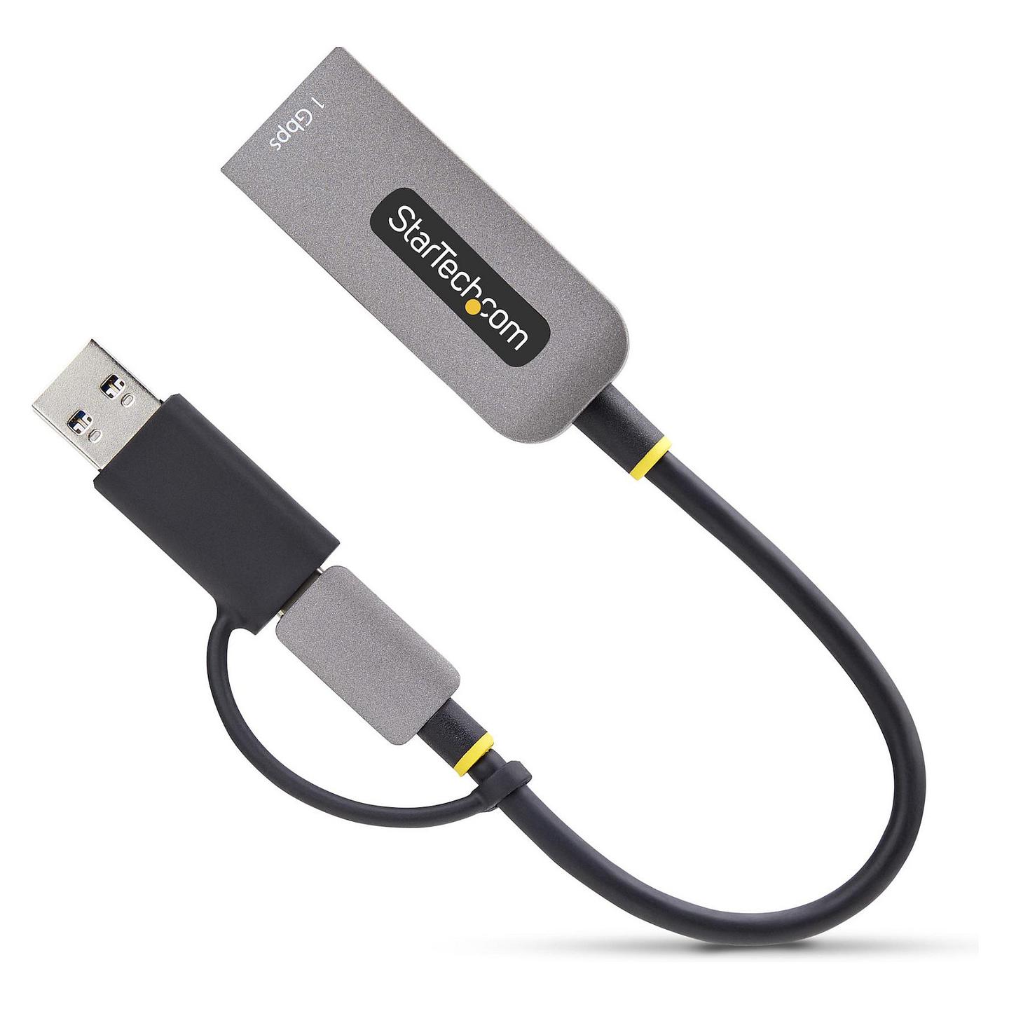 Adapter Rrjeti StarTech C21GA-USB-ETHERNET, USB-C/USB-A, Gigabit Ethernet, RJ45 - Gri - 9