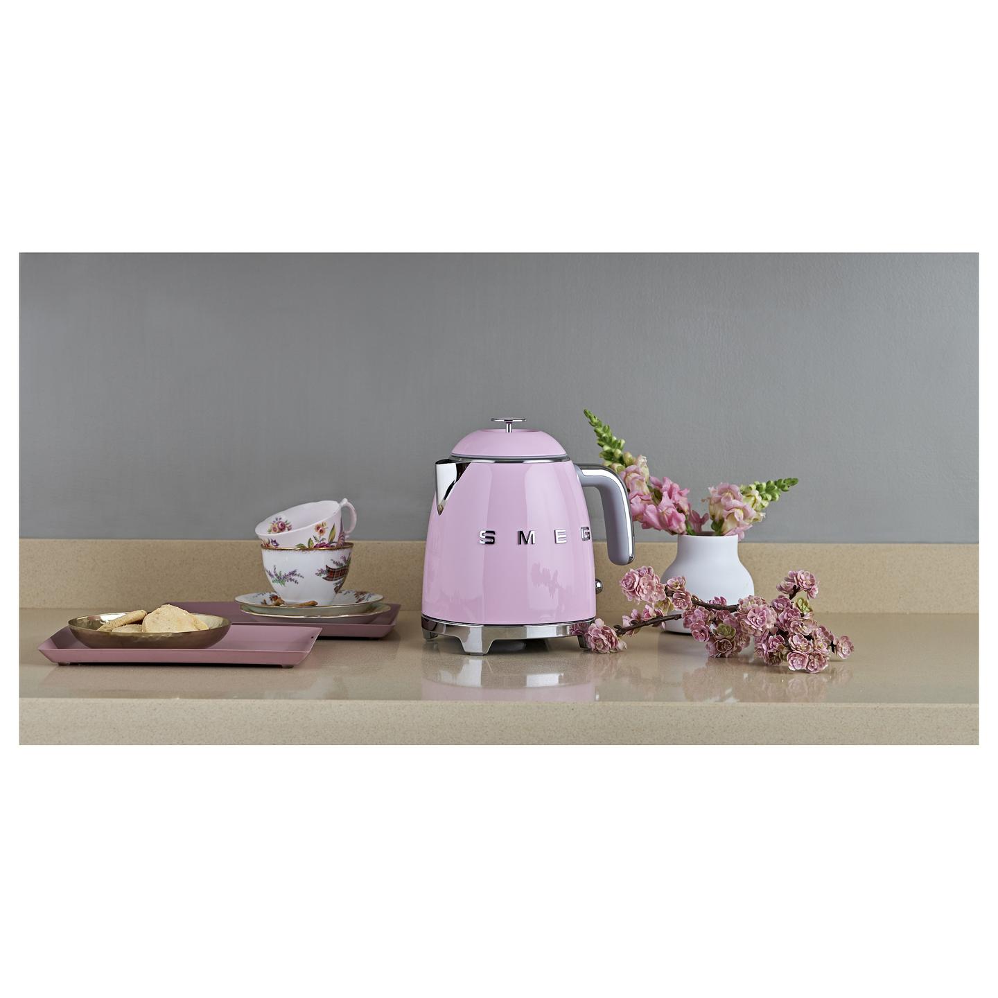 Çajnik Elektrik Smeg KLF05PKEU, 0.8L, 1400W, 360° – Rozë - 14