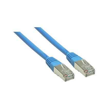 Kabllo për Rrjet Alcasa 8060-030B / RJ45 - RJ45 / Cat.6 / S/FTP / AWG 27 / 250 MHz / 3 m - Blu