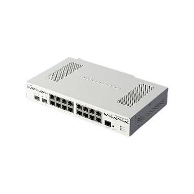 MikroTik CCR2004-16G-2S+PC Cloud Core Router / 16× Gigabit Ethernet / 2× SFP+ 10G / RouterOS v7 Level 6 / Passive Cooling – Bardhë