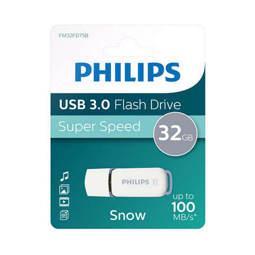 USB Flash Drive Philips Snow Edition 3.0 / 32GB / USB 3.0 Type-A - Shadow Grey - 2