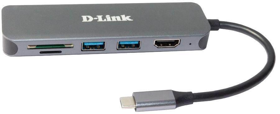 Docking Station D-Link DUB-2327 / USB-C / HDMI / SD/microSD / 60W - Hiri - 3