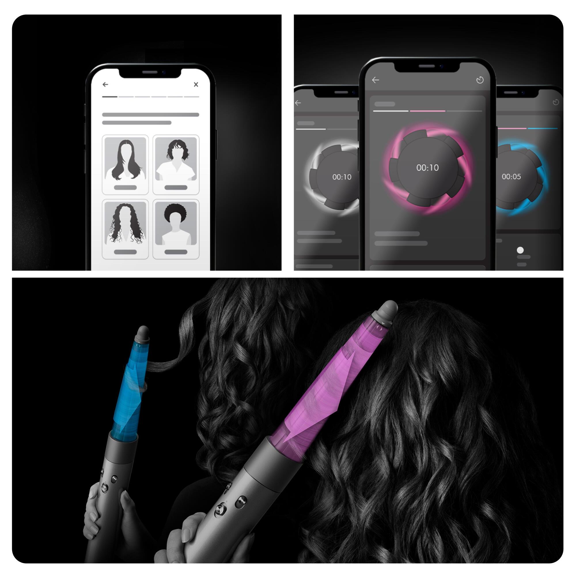 Stilues për flokë Dyson Airwrap i.d. Curly+Coily / 533736-01 – Portokalli/Gjelbër - 4