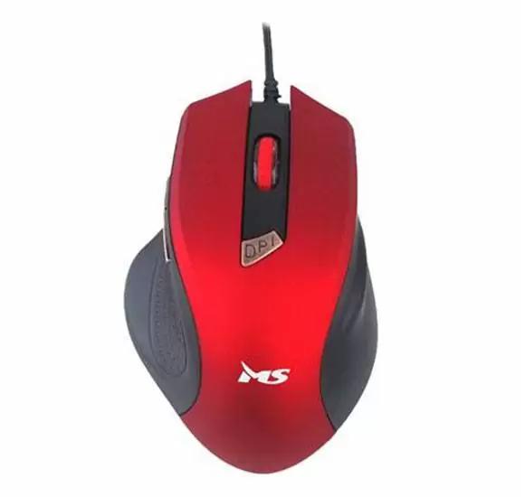 Maus me kabllo MS MSI FOCUS C116 - Kuqe