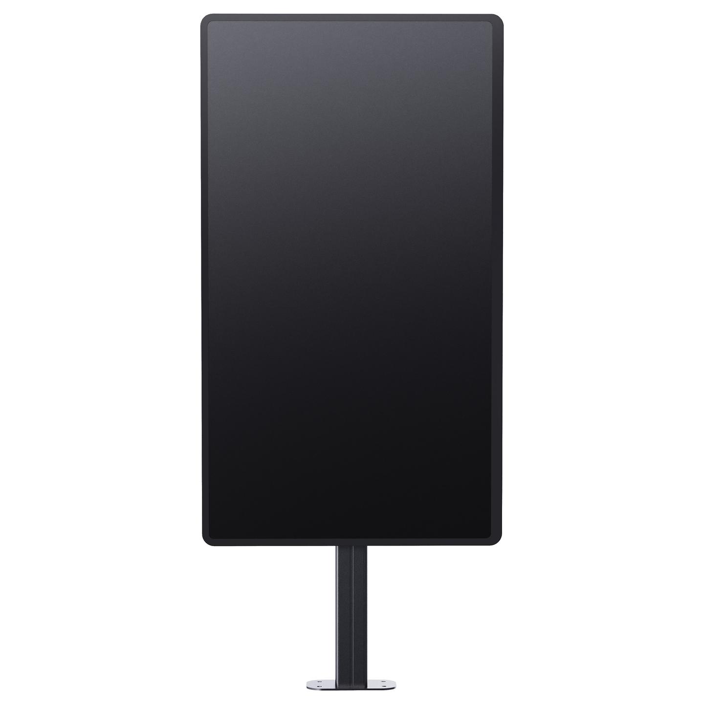 Mbajtëse për Monitor Vision VFM-F1, 55"-85", VESA deri 600 × 400mm, deri 80kg, fikse në dysheme - Zezë - 6