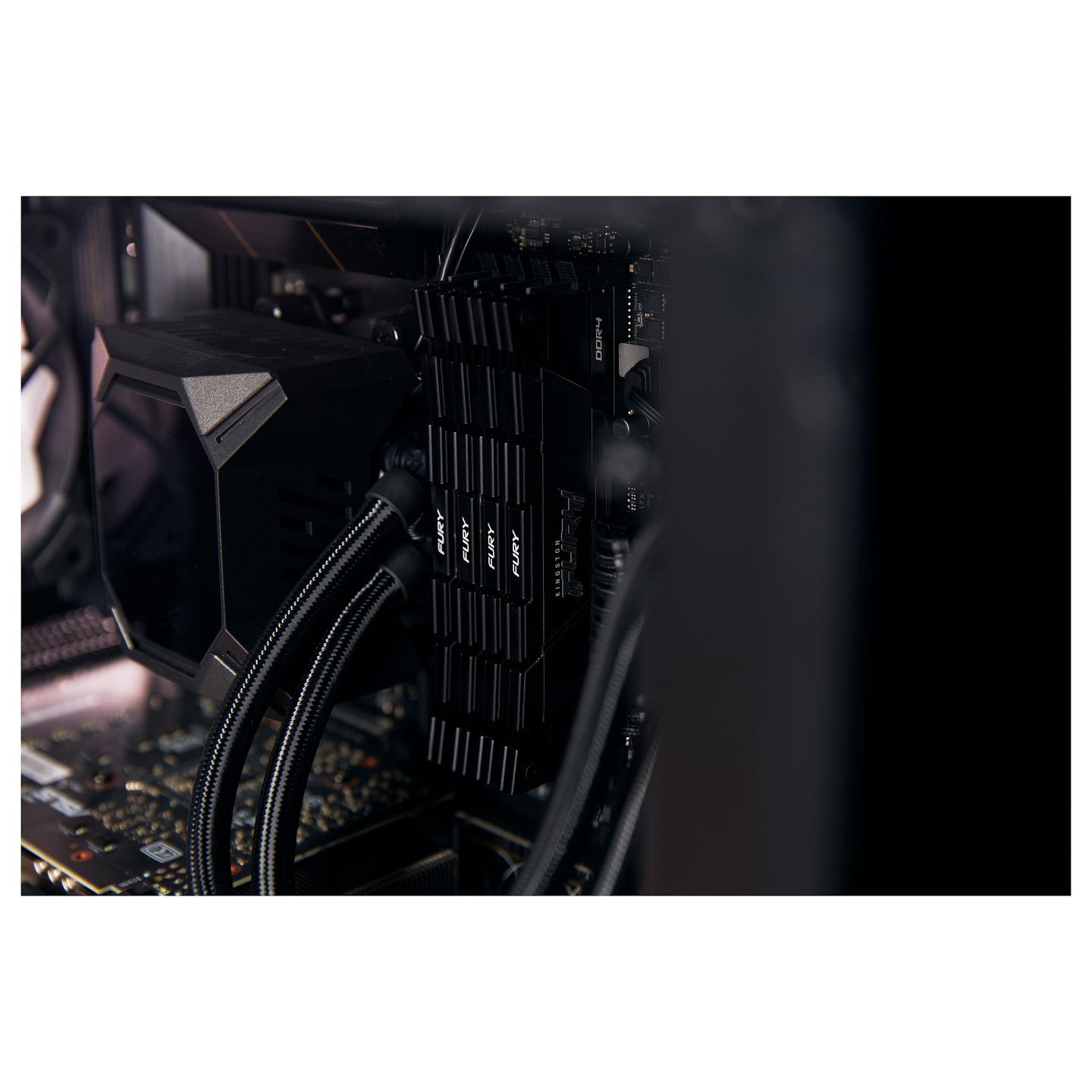 RAM Memorie DDR4 Kingston FURY Renegade, 64GB (4x16GB), DIMM, 3600MHz, CL16 - Zezë/Hiri - 9