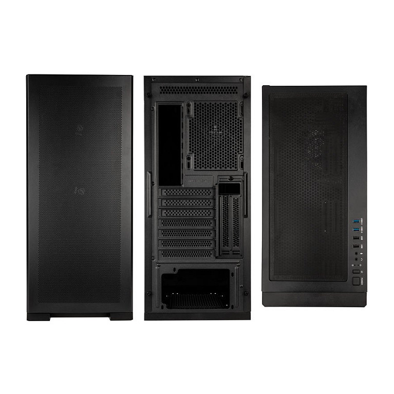 Kasë PC Kolink Unity Meshbay Performance / Midi Tower / ATX / 3x 120mm PWM Fan / Mesh - Zezë - 4
