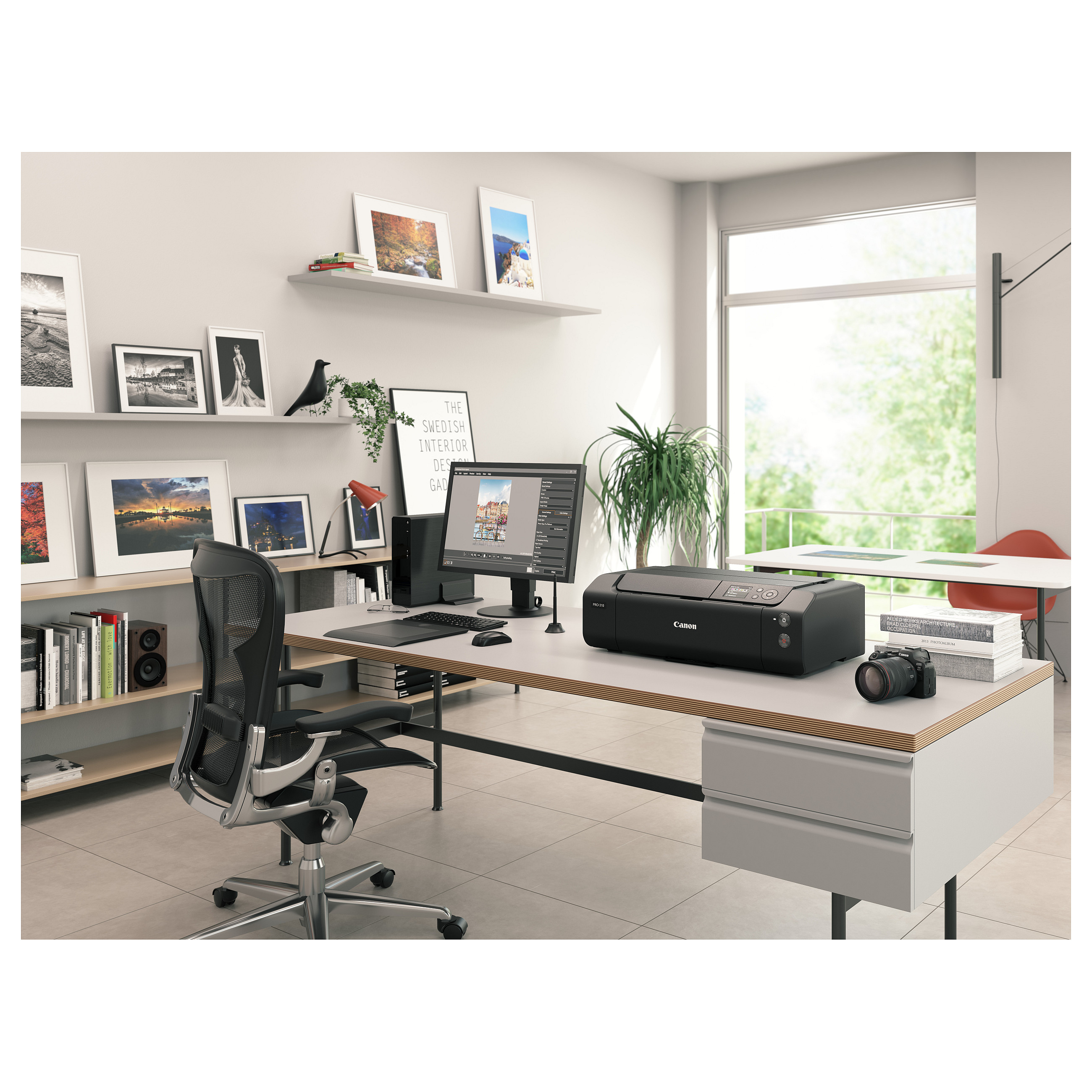 Printer Inkjet Canon imagePROGRAF PRO-310 / Inkjet / 4800 × 2400 DPI / A3+ / 10 ngjyra - Zezë - 14