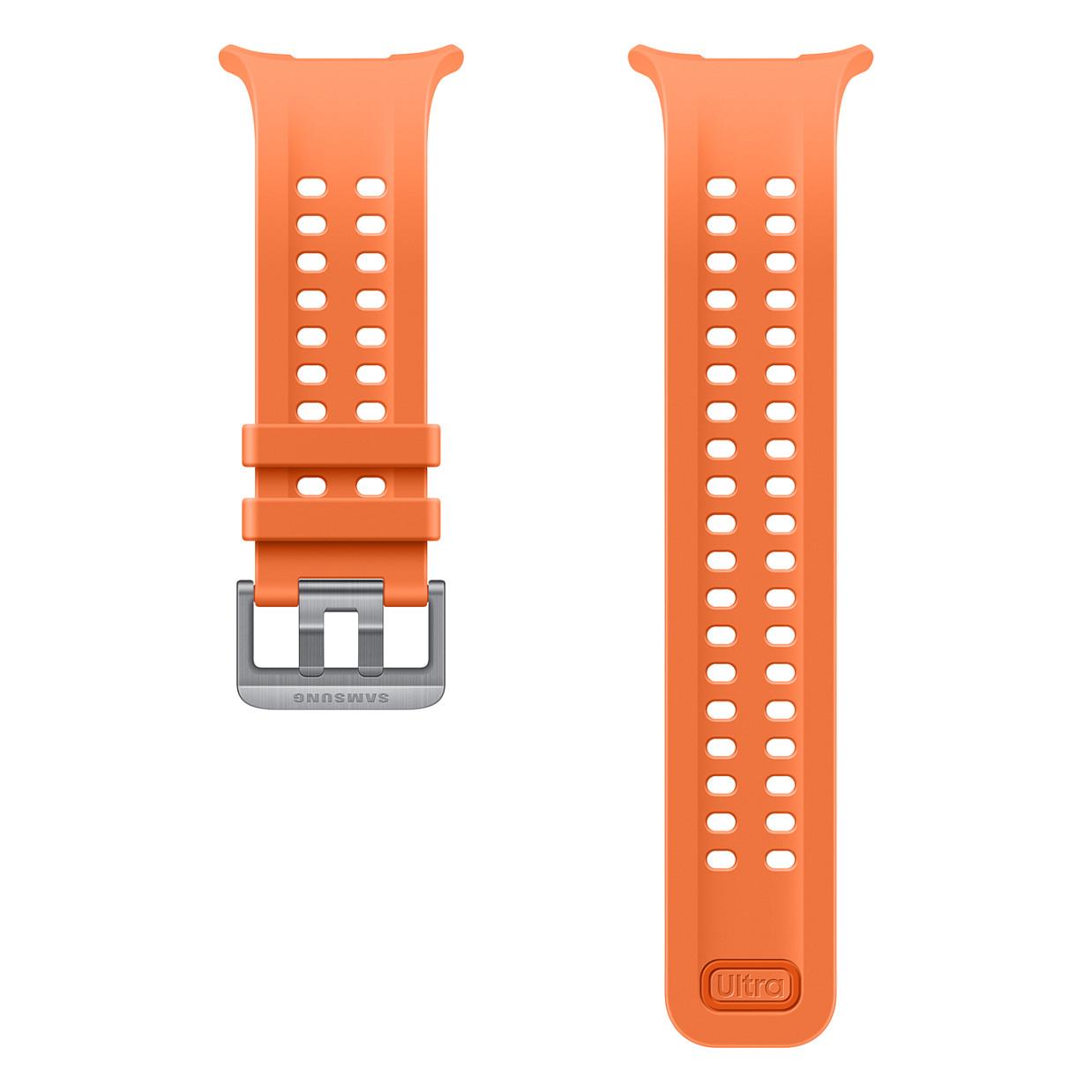 Rrip për ora Samsung Galaxy Watch Ultra2 / Peakform Band - Portokalli