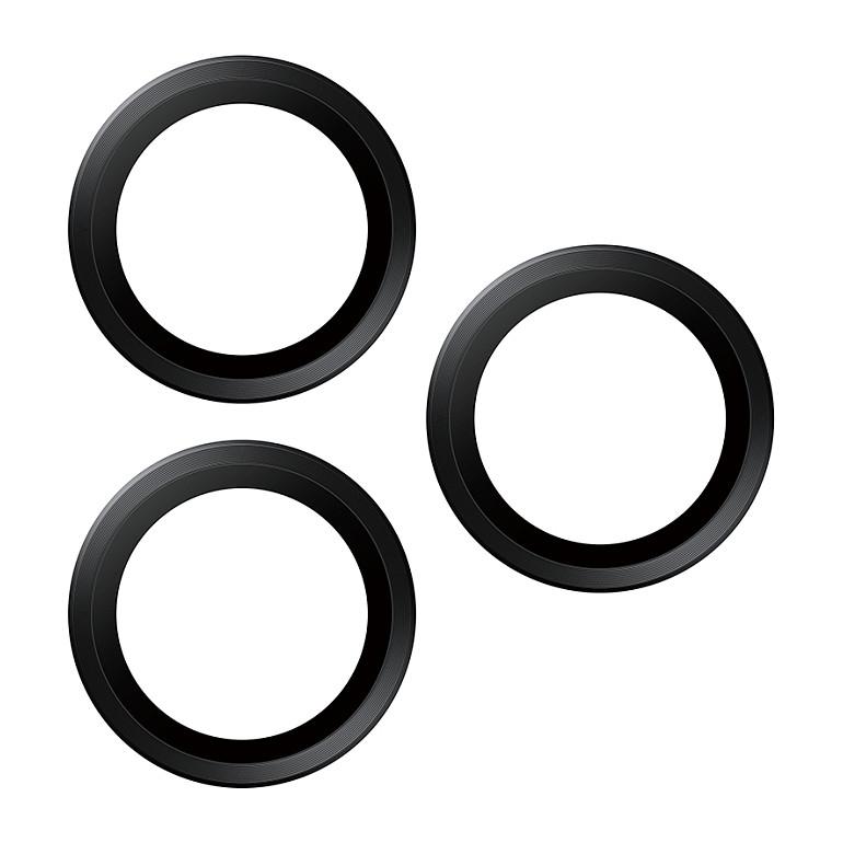Mbrojtëse për Kamerë PanzerGlass Hoops për iPhone 18 Pro / 18 Pro Max, Xham i Temperuar - Zezë - 2