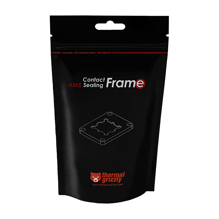 Aksesor për Ftohës Thermal Grizzly AM5 Contact & Sealing Frame - Zezë - 7