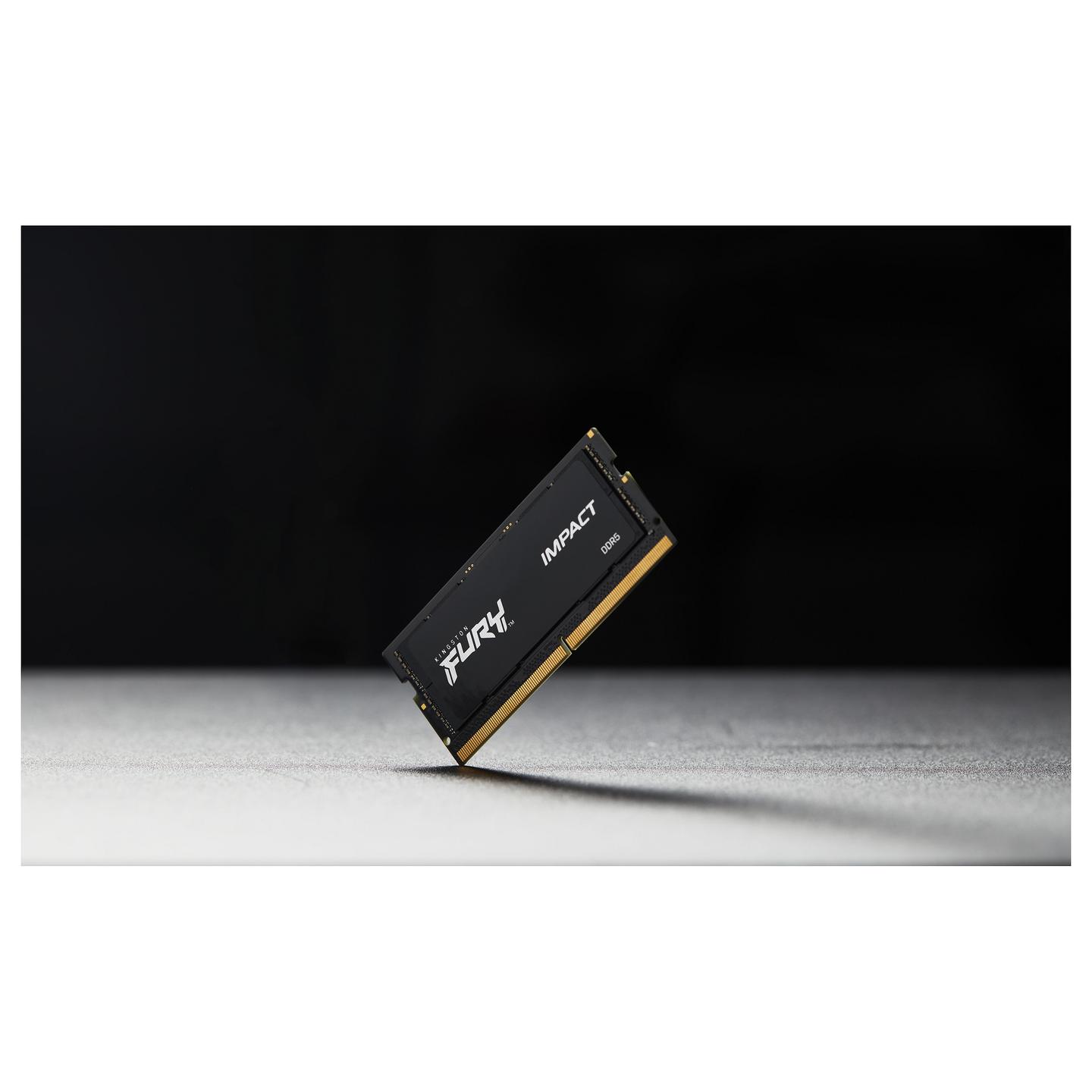 Memorie DDR5 Kingston FURY Impact, 32GB, 4800MT/s, CL38, SO-DIMM, 262-pin, 1.1V - Zezë - 14