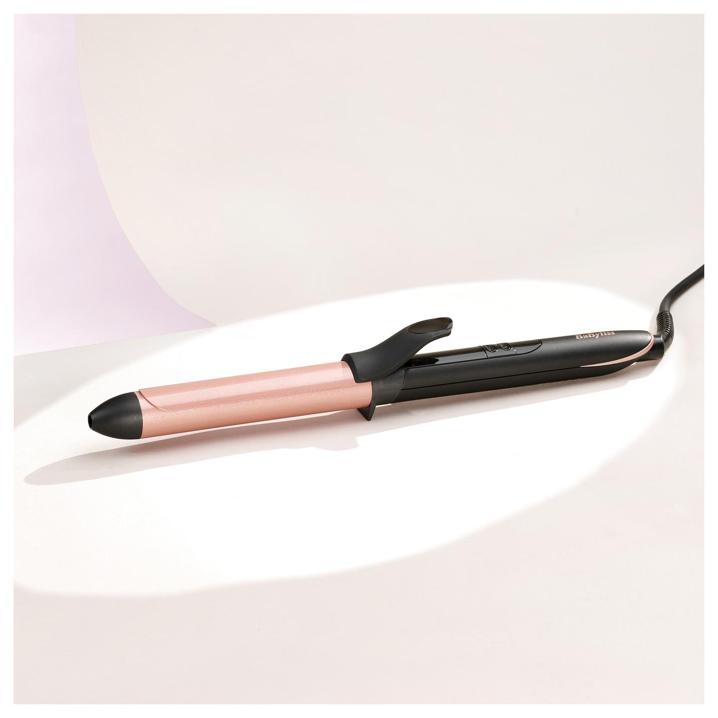 Stiluese për Flokë për Kaçurrela BaByliss C451E, 25 mm, Veshje Kuarc-Qeramike, 160–210°C, 6 Nivele Temperature, Kabllo 2.5 m – Zezë , Rozë-Ari - 11