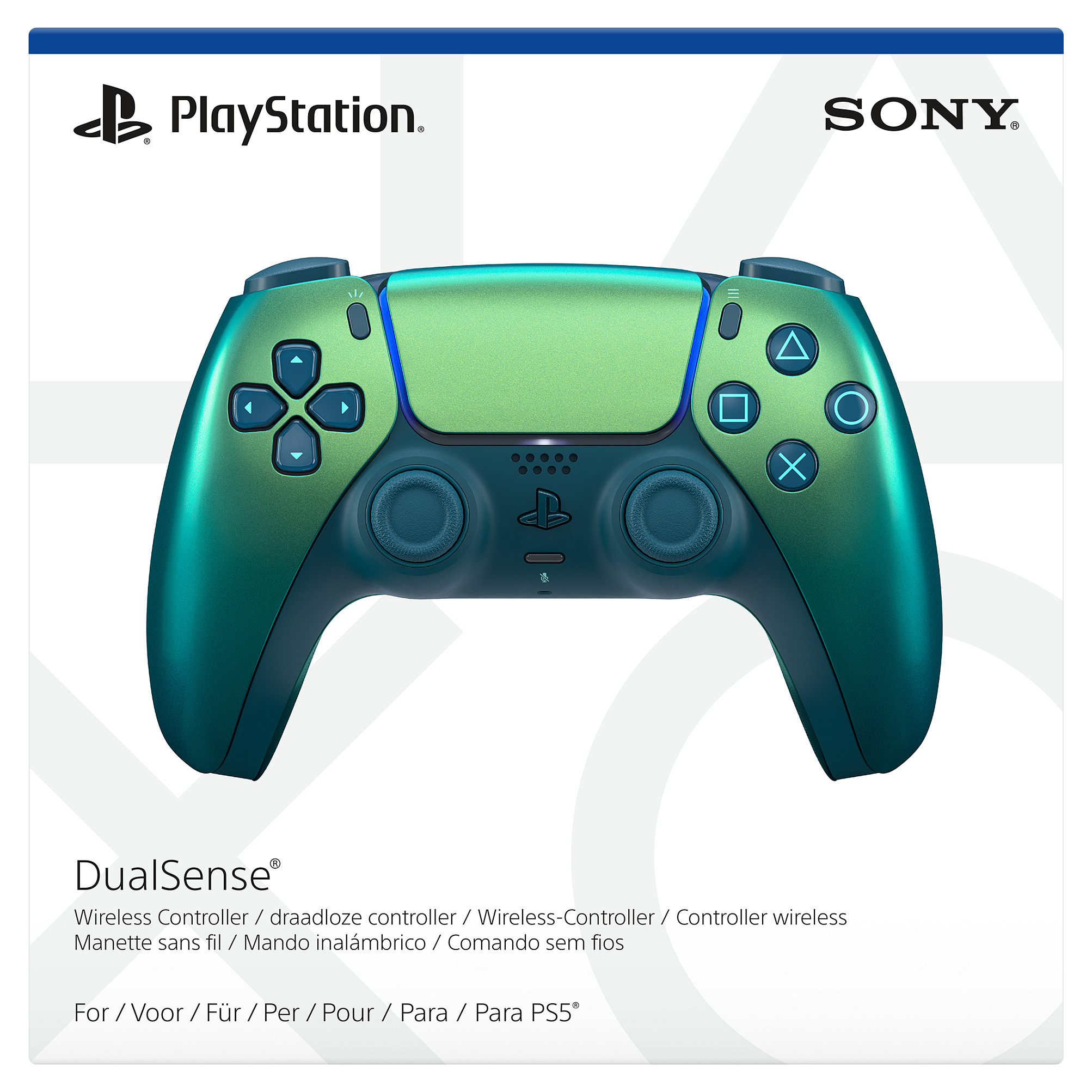 Kontroller Sony DualSense Chroma Teal Edition / Wireless & Wired – Gjelbër - 8