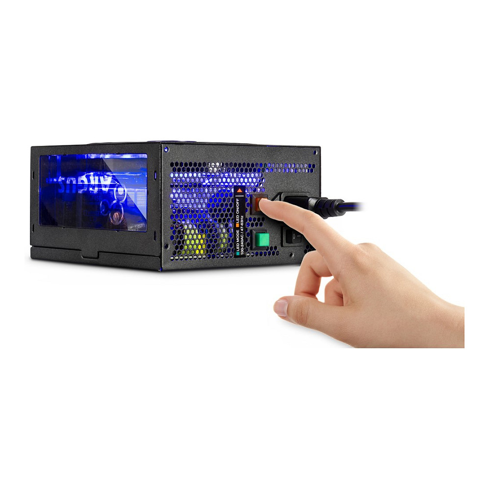 Furnizues Energjie Inter-Tech Argus RGB-750W CM II / 750W / ATX / 80 PLUS Gold / Semi Modular – Zezë - 2