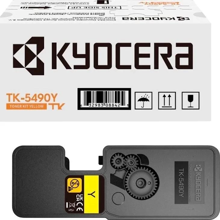 Toner Kyocera TK-5490Y / 1T0C22ANL1 / 2.400 faqe – Verdhë - 2