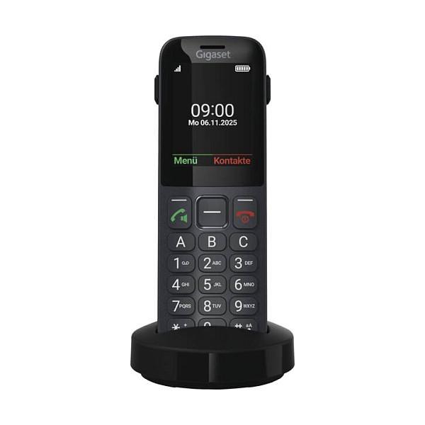 Telefon i Thjeshtë Gigaset COMFORT 600 SIM, 4G LTE, Single SIM, 2.4" TFT - Zezë - 3