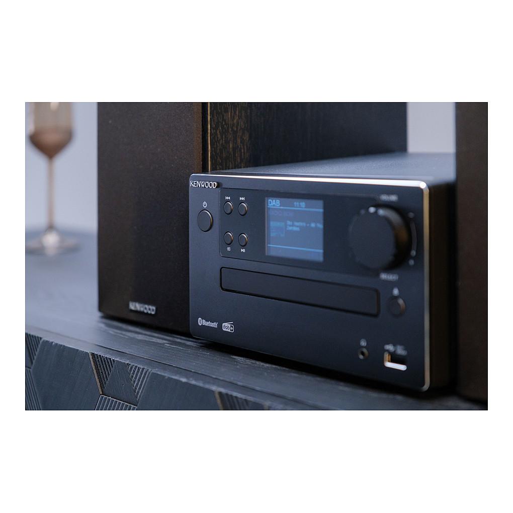 Sistem Audio Kenwood M-725DAB-B, 2 × 25W, CD, USB, DAB+, FM-RDS, Bluetooth 5.0 - Zezë - 7