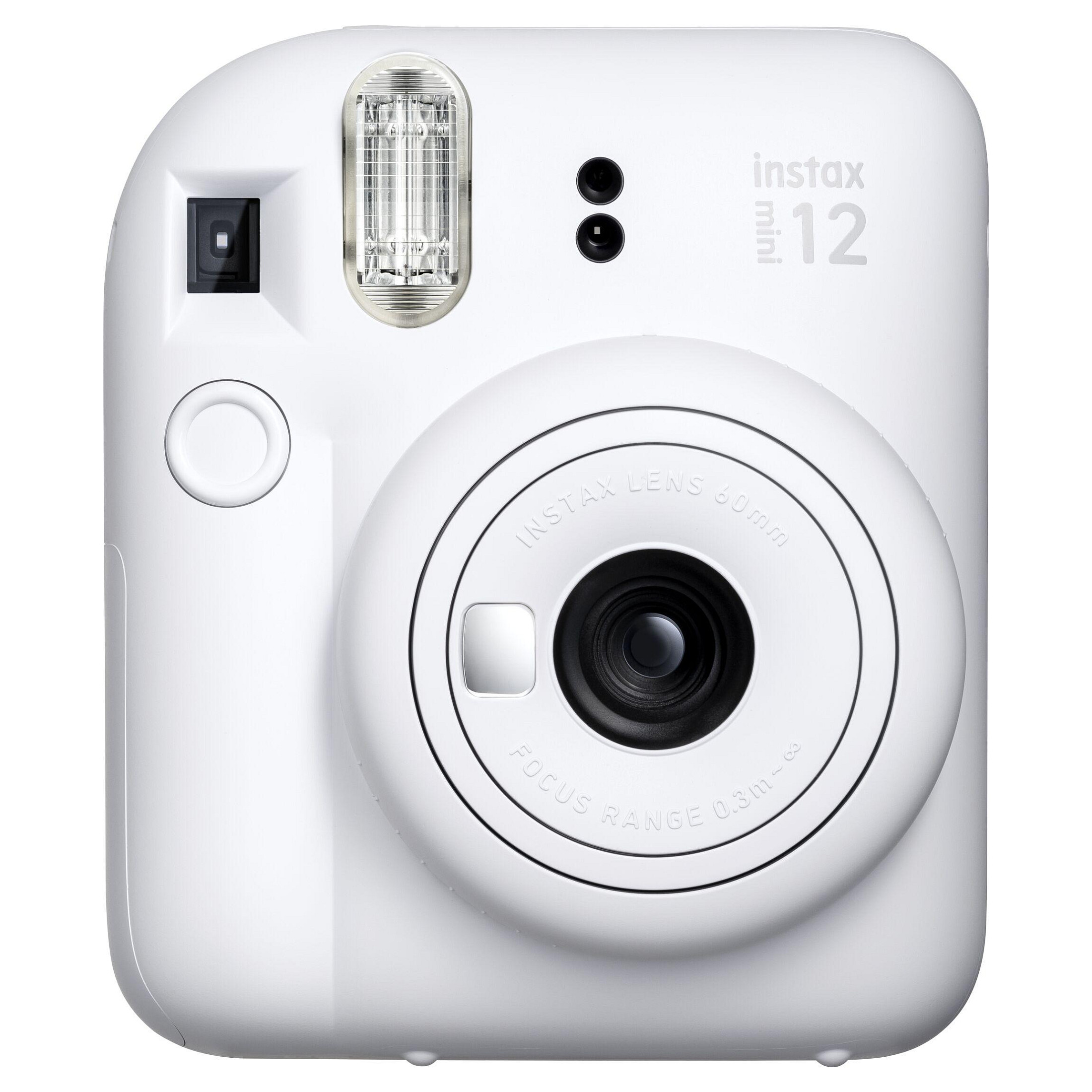 Kamerë Instant Fujifilm instax mini 12 / 60mm / Auto Exposure / Close-Up / Selfie Mirror - Bardhë