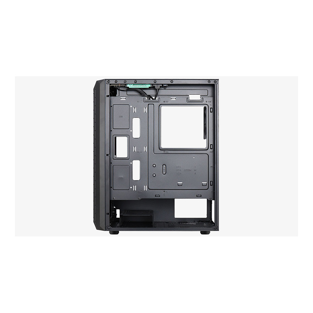 Kasë PC Aerocool Beam-G / Mini Tower / ATX / 1x 120mm Fan / Tempered Glass - Zezë - 7