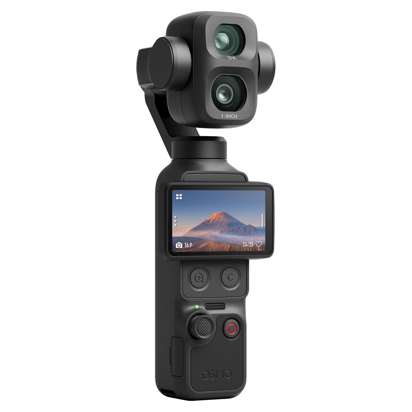Stabilizues DJI Osmo Pocket 4P Standard Combo, 3-Aksësh, Dual-Lens, 4K, 12x Zoom - Zezë - 3