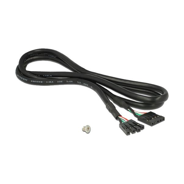 Kartë Zgjerimi PCI Express Delock 89889 / PCIe x1 / 1x M.2 Key E / PCIe + USB / Low Profile - 3