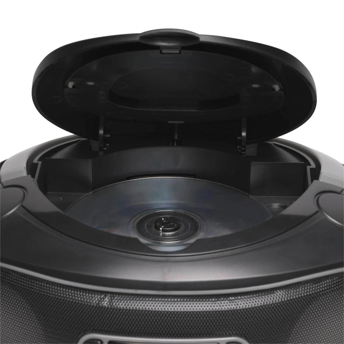 Altoparlant Denver TCL-212BT, CD, FM Radio, Bluetooth, USB, AUX, 4W RMS, LED - Hiri/Zezë - 5