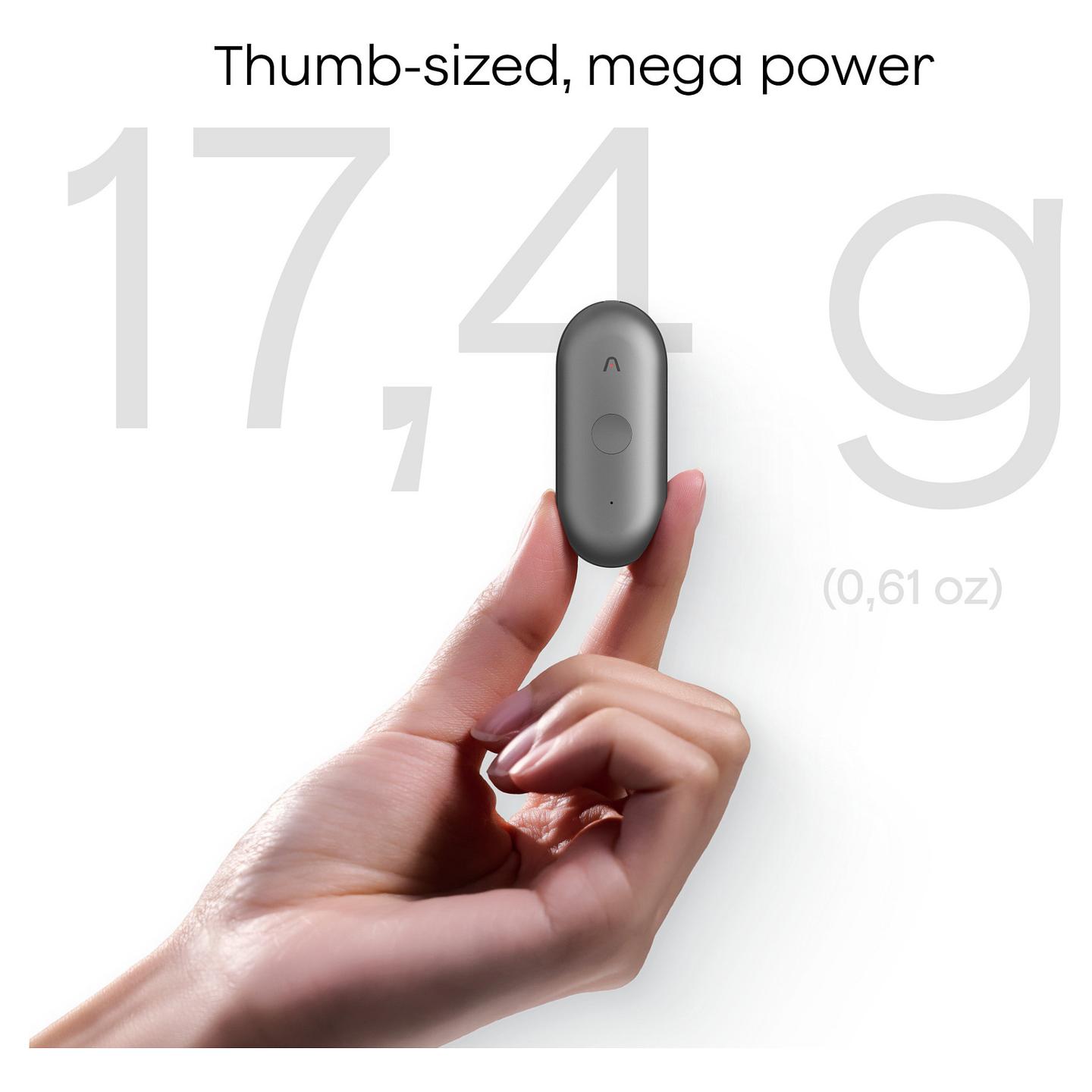 Regjistrues Zëri PLAUD NotePin S / AI / 64GB / Bluetooth / 20 Orë – Zezë - 6
